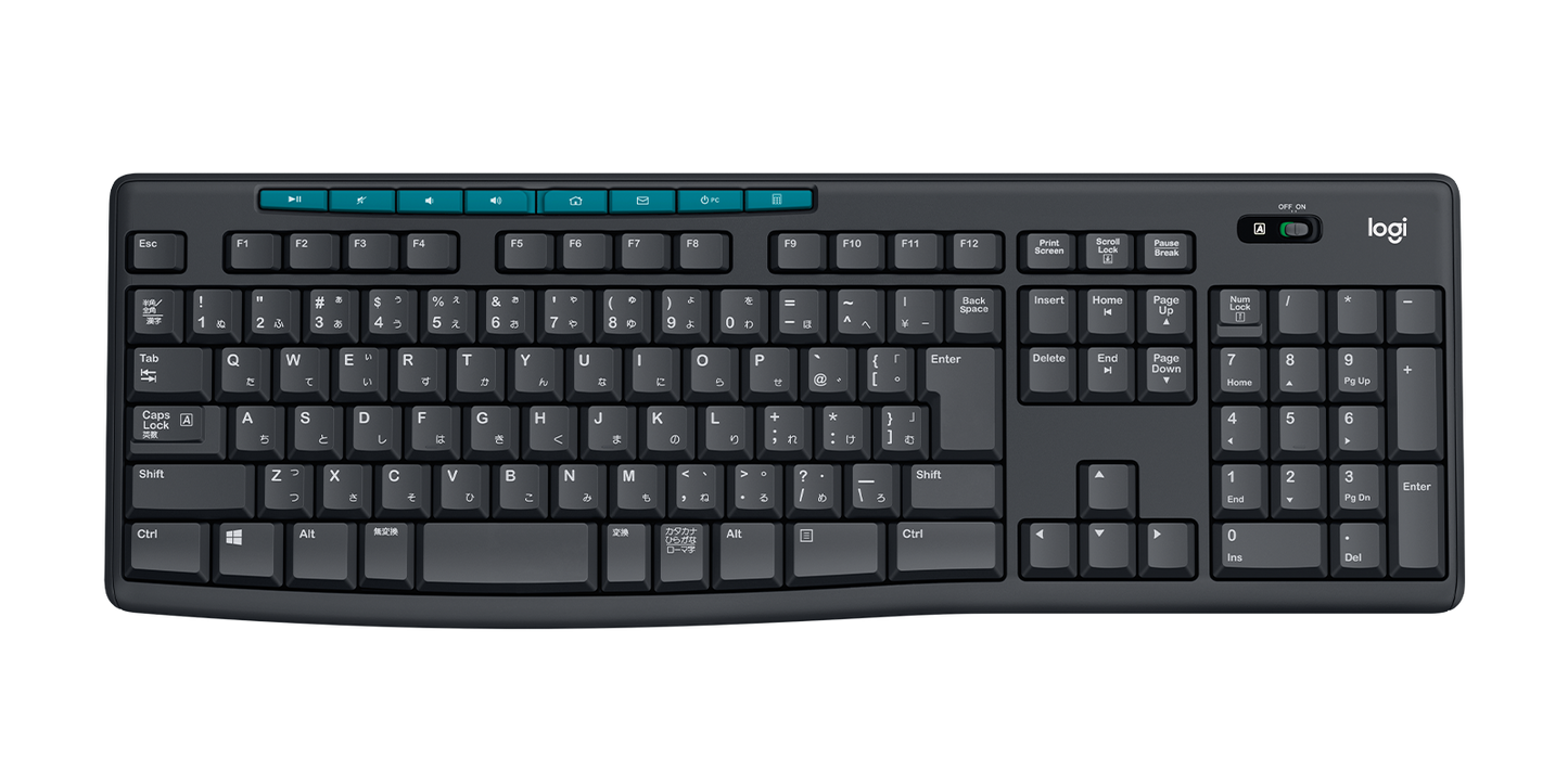 ワイヤレスキーボード, Logicool, K275