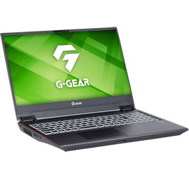 G-GEARゲーミングノートパソコン, VR対応, 15.6ｲﾝﾁ, Core i7 8世代, GeForce RTX2070, 32GBﾒﾓﾘ, 512GB SSD [GLGG-01]