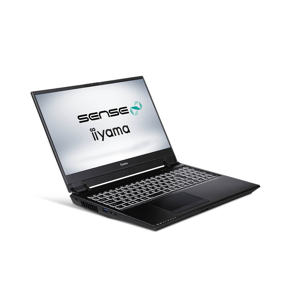 iiyama LEVEL∞ゲーミングノートパソコン, VR対応, 15.6ｲﾝﾁ, Core i7 10世代, GeForce RTX 3070, 16GBﾒﾓﾘ, 512GB SSD [GLLI-13]